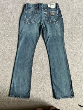 #2 NWT Wrangler retro Sadie 31 x 32 11 Jeans Bootcut Western cowboy low ris
